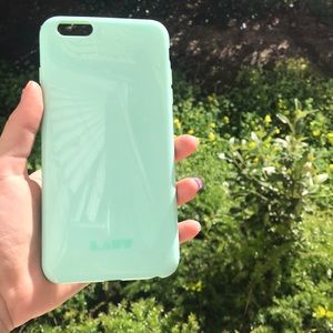 LAUT mint green iphone 6 Plus phone case